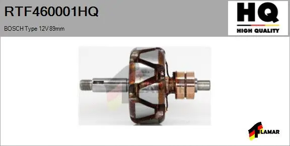 Rotor, alternator (RTF460001HQ)