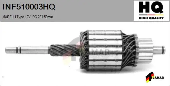 Armature, starter (INF510003HQ)