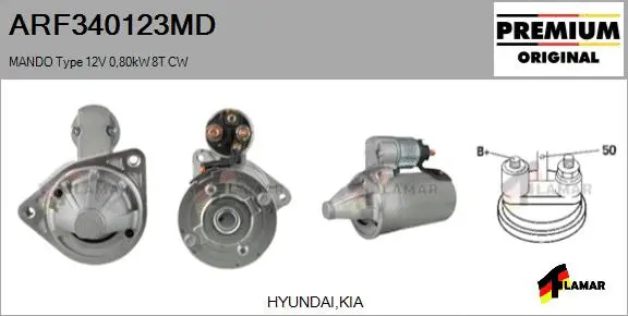 Starter (ARF340123MD)