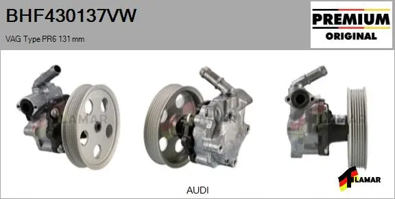 Hydraulic Pump, steering (BHF430137VW)