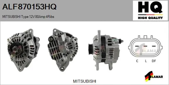 Alternator (ALF870153HQ)