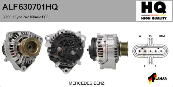 Alternator (ALF630701HQ)