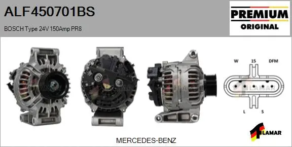 Alternator (ALF450701BS)