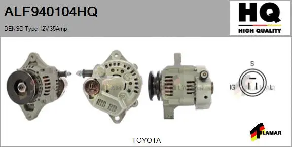Alternator (ALF940104HQ)