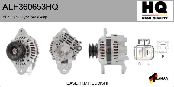 Alternator (ALF360653HQ)