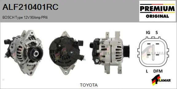 Alternator (ALF210401RC)