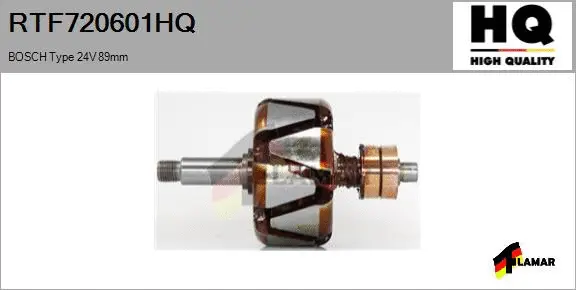 Rotor, alternator (RTF720601HQ)