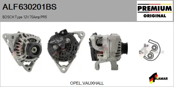Alternator (ALF630201BS)