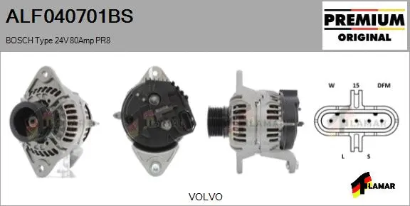 Alternator (ALF040701BS)