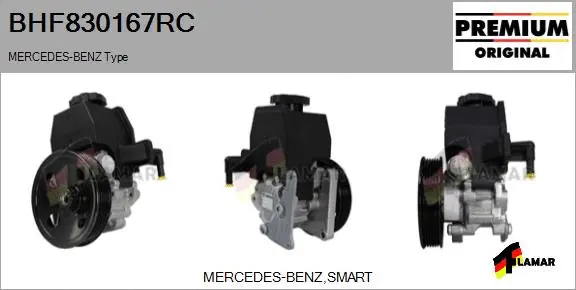Hydraulic Pump, steering (BHF830167RC)