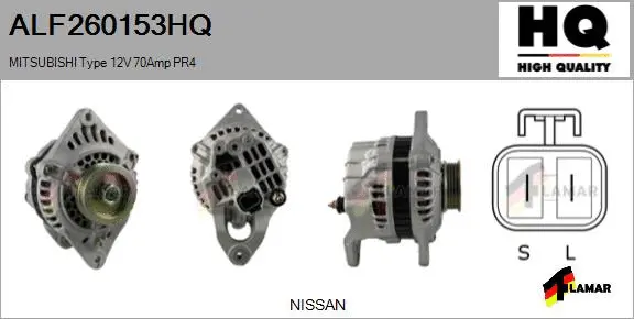 Alternator (ALF260153HQ)