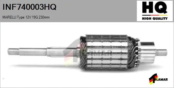 Armature, starter (INF740003HQ)