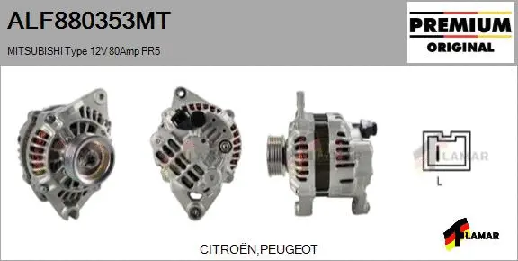 Alternator (ALF880353MT)