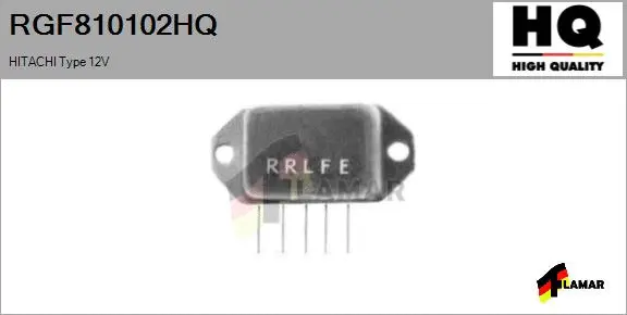 Alternator Regulator (RGF810102HQ)