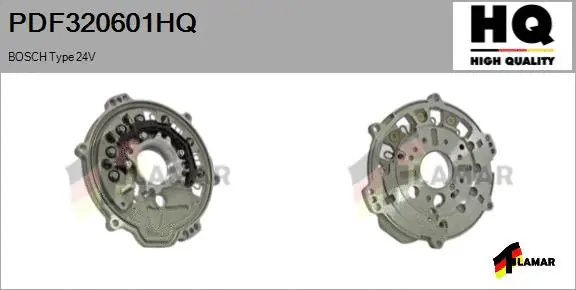Rectifier, alternator (PDF320601HQ)