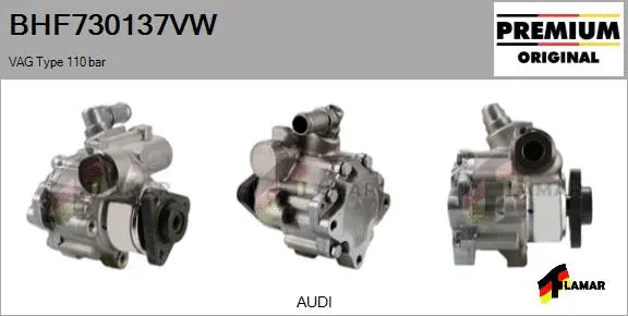 Hydraulic Pump, steering (BHF730137VW)