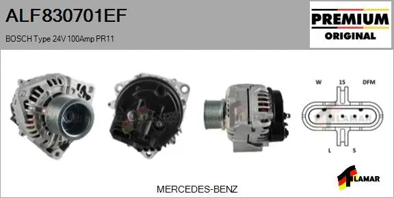 Alternator (ALF830701EF)