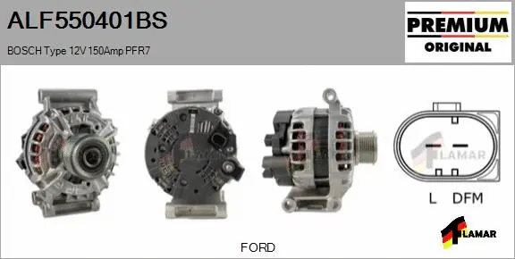 Alternator (ALF550401BS)