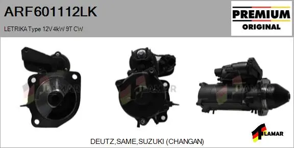 Starter (ARF601112LK)