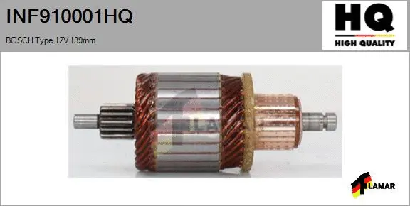 Armature, starter (INF910001HQ)