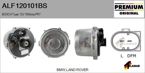 Alternator (ALF120101BS)