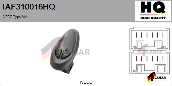 Switch, window regulator (IAF310016HQ)