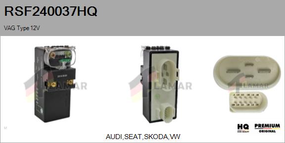 Control Unit, air conditioning (RSF240037HQ)