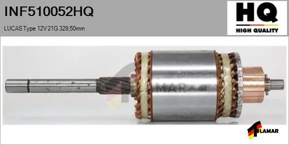 Armature, starter (INF510052HQ)