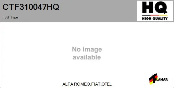 Core assembly, turbocharger (CTF310047HQ)