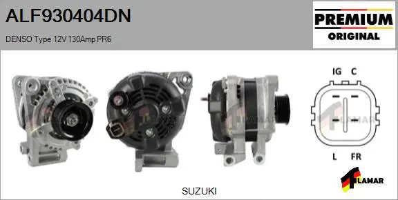 Alternator (ALF930404DN)