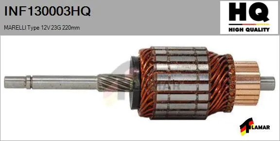 Armature, starter (INF130003HQ)