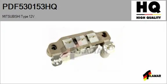 Rectifier, alternator (PDF530153HQ)