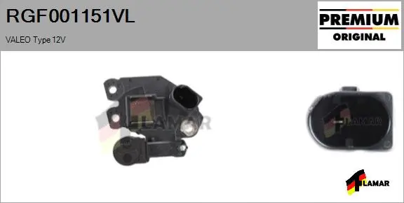 Alternator Regulator (RGF001151VL)
