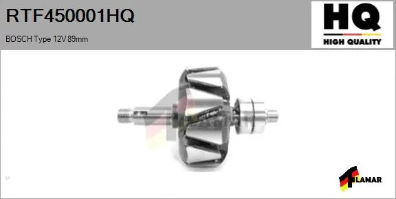 Rotor, alternator (RTF450001HQ)