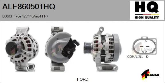 Alternator (ALF860501HQ)