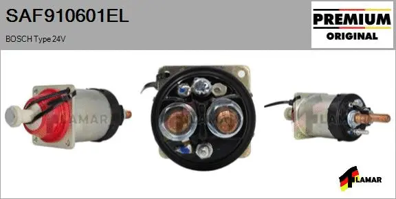 Solenoid Switch, starter (SAF910601EL)