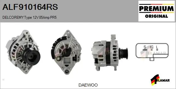 Alternator (ALF910164RS)