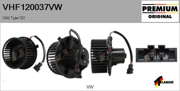 Interior Blower (VHF120037VW)