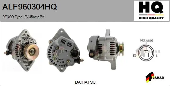 Alternator (ALF960304HQ)