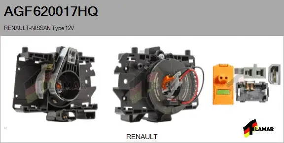 Clockspring, airbag (AGF620017HQ)