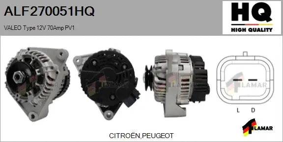 Alternator (ALF270051HQ)
