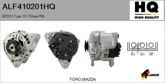 Alternator (ALF410201HQ)