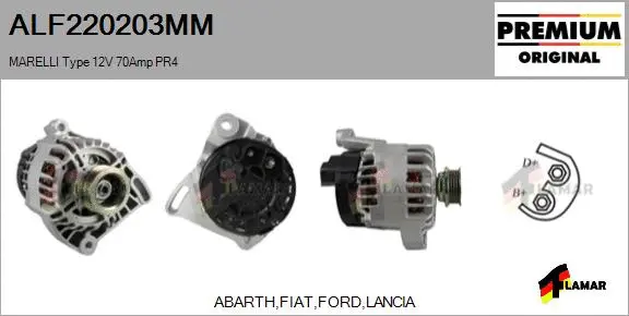 Alternator (ALF220203MM)