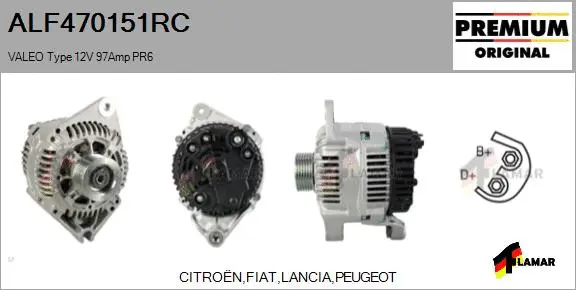 Alternator (ALF470151RC)