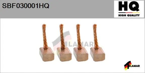 Carbon Brush, starter (SBF030001HQ)