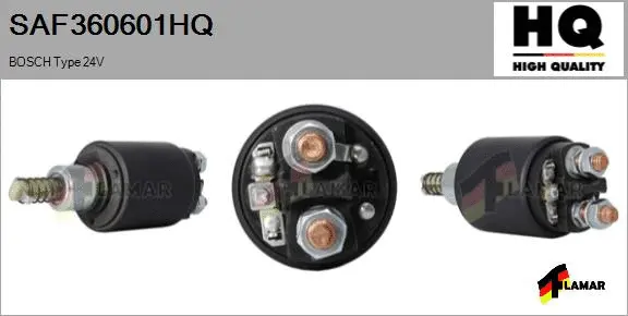 Solenoid Switch, starter (SAF360601HQ)