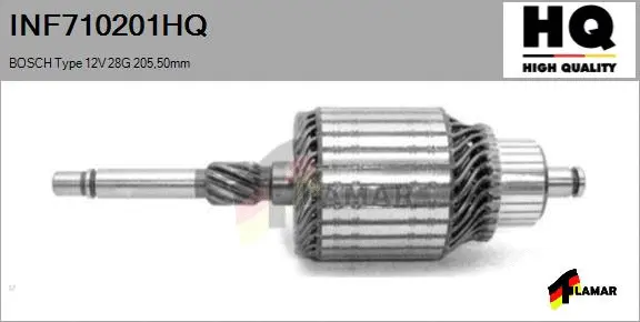 Armature, starter (INF710201HQ)