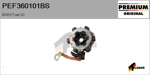 Holder, carbon brushes (PEF360101BS)