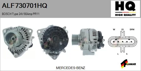 Alternator (ALF730701HQ)