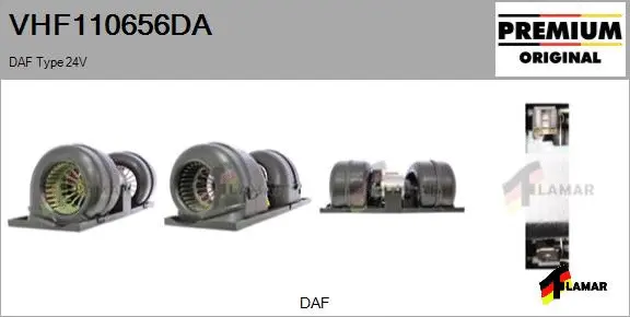 Interior Blower (VHF110656DA)